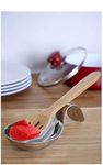 Spoon Rest Stainless Steel Polished Resting Tray Hot Cooking Utensil Holders (23cm)