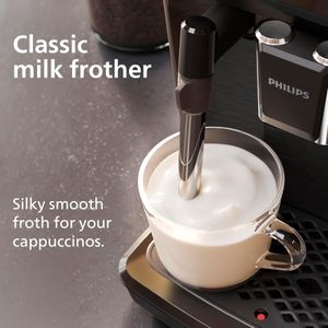 Philips 2200 Coffee Machine – Black Automatic Espresso Maker