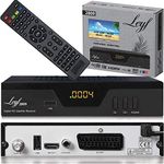 Leyf 2809 Digital Satellite Receiver (HDTV, DVB-S/S2, HDMI, SCART, 2X USB 2.0, Full HD 1080p) [Pre-Programmed for Astra Hotbird Türksat]