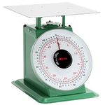 Tada 110lb / 50kg Heavy Duty Portion-Control Mechanical Kitchen and Food Scale Industrial Dial Scale with Stainless Steel Platform