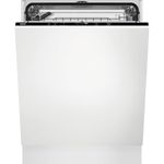 AEG 5000 Series integrated Dishwasher, AirDry Technology FSB54607Z, 60 cm,13 Settings, (Db) 44, Delay Start, Inverter Motor, Height Adjustable Basket, Touch Control, Built-In 818x596x550mm, Class C