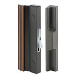 Prime-Line Products C 1125 Anti-Lift Sliding Door Handle Set, Black Aluminum/Diecast