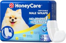 All-Absorb A27 Male Dog Wrap, 50 Count, Extra Small