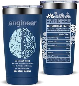 Fufandi Engineer Gifts, Mechanical Engineering Gifts for Men - Civil Engineering Student Graduation gift, Retirement Present for Engineer - Tumbler Cup 20oz