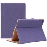 ProCase for iPad 9.7 Case (Old Model) 2018 iPad 6th Gen/ 2017 iPad 5th Generation, Stand Folio Cover Leather Case for iPad 9.7 inch, Also Fit iPad Air 2 / iPad Air 1 -Purple