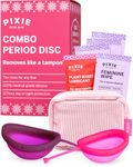 Pixie 2 Menstrual Discs – Softest Reusable Period Disc – 12-Hour Wear – Medical-Grade Silicone