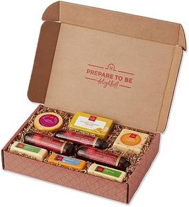 Hickory Farms Meat & Cheese Large Gift Box | Gourmet Food Gift Basket Perfect For Family, Birthday, Sympathy, Congratulations Gifts, Retirement, Thinking of You, Business and Corporate Gifts