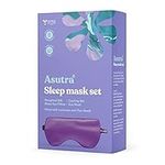 ASUTRA Silk Eye Pillow, Purple Box 