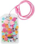 Packed Party Flower Shop Cute Womens' Lanyard ID Holder Name Badge Perfect for Work, Nurse, Office, Teacher or Student