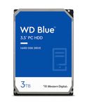 Western Digital 3TB WD Blue PC Internal Hard Drive HDD - 5400 RPM, SATA 6 Gb/s, 256 MB Cache, 3.5" - WD30EZAZ