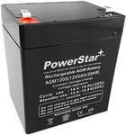 PowerStar AGM 12V 5AH Replaces Werker WKA12-5F SLA Battery