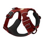 RUFFWEAR, Front Range Dog Harness, Reflective and Padded Harness for Training and Everyday, Red Clay, Medium