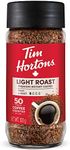 Tim Hortons Light Roast Instant Coffee, 100% Colombian, 100g Jar