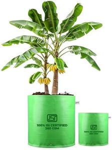 UPAAJ Premium Large Grow Bags 24x24 inch | Big growbags for Gardening | Jumbo Size Plant Bags for Home Garden | Big Size gamley for Plants | Grow Bag Pot for Outdoor Plants | growbag Pack of 2