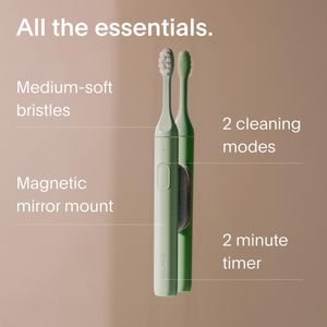 SURI Sonic Electric Toothbrush – Green Rechargeable