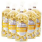 Al Dente Carba-Nada Egg Fettuccine, 10-Ounce Bags (Pack of 6)