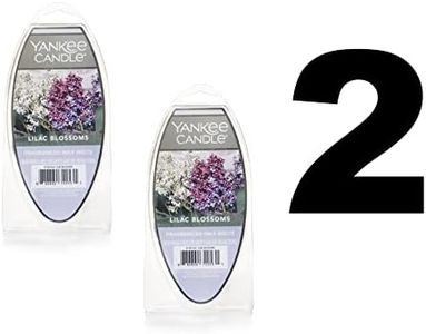 Yankee Candle Lilac Blossoms Fragranced Wax Melts 2 Units (NET WT 2.6 OZ | 75g Each)