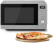Panasonic NN-GD37QSBPQ 29L Grill Microwave Oven, 1000W, Auto Defrost, Combination Cooking, Timer, Silver & Stainless