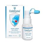 ColdZyme Mouth & Throat Spray Reducing a Cold by up to 3.5 Days - Deactivates Cold viruses - Use at First Signs of a Cold (Scratchy Throat, runny Nose) - Menthol Flavour 20ml