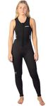 Gul Womens Response 3/2mm Flatlock Long Jane Wetsuit - Black - Easy Stretch