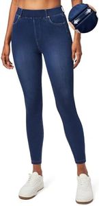 IUGA Jeggings Women Tummy Control Stretchy Jeans