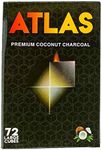 CocoAtlas Premium Coconut Natural Hookah Shisha Charcoal 72 Large Cubes (2)