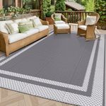 HappyTrends Outdoor Rug Reversible 