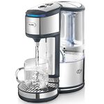 Breville BRITA HotCup Hot Water Dispenser | Integrated Water Filter | 1.8L with 3kW Fast Boil & Variable Dispense | Energy-efficient use | Stainless Steel [VKJ367], Silver/Black