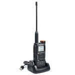 QUANSHENG UV-K5 Radio 5W Ham Handheld Walkie Talkie Long Range Two Way Radio for adult Dual Band NOAA Weather Receiver with Type C Charging, 200 Channnnels (UV-K5)