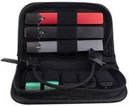 Carrying Case Cover Holder Wallet Compatible for JU Bag Traveling Bag-Device not Included (Black)