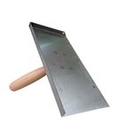 Stainless Steel Pointing Brickwork Hawk with Wooden Handle, Pointing, Bricklaying, Hawk, Jointing, Support, Stand, DIY (S1610)