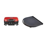 Coleman Roadtrip 225 Portable Tabletop Propane Grill + Coleman Road Trip Swaptop Cast Iron Griddle