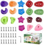 TOPNEW 18PCS Rock Climbing Holds