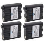 Kastar 4-Pack Two Way Radio Battery Replacement for Midland BATT-5RX BATT5RX AVP-17 AVP17 GXT800 GXT808 GXT850 GXT860 GXT881 GXT895 GXT900 GXT950 GXT991 GXT1000 GXT1030 GXT1050 GXT1091 T290 T295 XT511