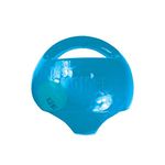KONG Jumbler Ball Dog Toy, Interactive Fetch Toy with Squeaky Tennis Ball Inside, Durable Handle for Easy Pickup & Shaking, Reduces Boredom, for Fetch, Tug, Toss with Medium & Large Dogs