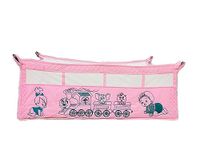 Unique Wholesale Flat Bed Soft Cloth Swing Having Embroidery Kutchi Work with Mosquito Net,Soft Gadi & Pipe-Kit (Pink)