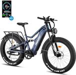 FREESKY Electric Bike for Adults 1800W, 48V 25Ah Battery Adult Electric Bicycles, up to 35MPH(56KMH) &105 Miles Long Range Ebike, 26" Fat Tire Full Suspension Mountain Beach E Bike for Adults