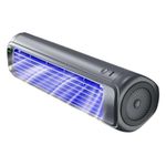Cooling Ace Portable Air Conditioner, 3 Speeds Adjustable Bladeless Fan Tower USB Rechargeable Personal Air Cooler for Home Office Desk Quiet AC Unit Wall Mountable Space Saving (Blue)