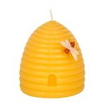 Tech Island Candles, Hive Shaped Spell Candles, 100% Natural Beeswax Long Burning Time, Tea Light Candle, Fragrance Wax Candles Ideal for Weddings, Parties, Birthday (Beeswax Hive Candles)