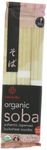 Hakubaku Organic Soba, Authentic Japanese Buckwheat Noodles, (no salt added) 9.5-Ounce (Pack of 8)