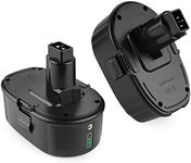 2Pack 18V 6.0Ah Li-ion Replace for 