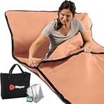 Lifepro RejuvaWrap Infrared Sauna Blanket –Heated Blanket for Relaxation, Portable Sauna Suit Wrap – Spa-Like Experience at Home with 9 heat levels (95°F to 176°F) Thermal Detox Wraps & Hand Towel