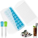 DanziX Ice Cube Trays,2 Pack Silico