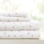 Linen Market 4 Piece California King Bedding Sheet Set (Pink Floral) - Sleep Better Than Ever with These Ultra-Soft & Cooling Bed Sheets for Your Cal King Size Bed - Deep Pocket Fits 16" Mattress