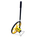 FREEMANS 10km ABS Measuring Wheel/Roadometer | Light and Durable 30cm/12-Inch ABS Wheel With PVC Tyre | Two Section Telescopic Handle | Folding Stand With Carry Bag