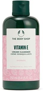 The Body Shop Vitamin E Cream Cleanser – Removes Impurities & Makeup – Moisturizes – For All Skin Types – 8.4 oz