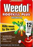 Weedol Rootkill Plus Liquid Concentrate Weedkiller Tubes, 12 Tubes