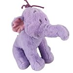 qiegui Kawaii Winnie The Pooh Friend Lumpy Heffalump Plush Doll 26Cm, Cute Stuffed Pillow Animals Purple Elephant Plush Toys Kids Gifts