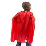 Everfan Superhero Capes for Kids Child Super Hero Cape | Polyester Satin (Red)