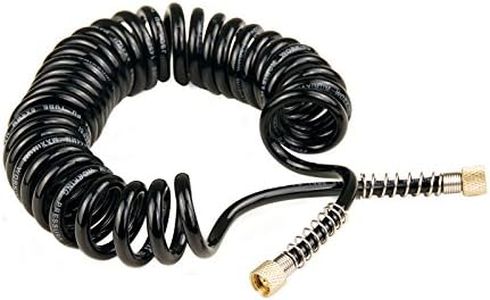 Dynamic Power 1/8" 3 Metres Coiled Retractable Air Hose